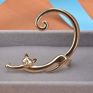 Cat Ear Wrap 14k gold plated Catlovers Style ( 1 Pc ) New